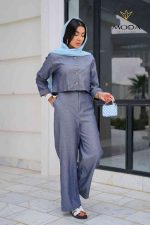 شومیز طوسی